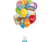HELIUM + 17 balónků na oslavu narozenin