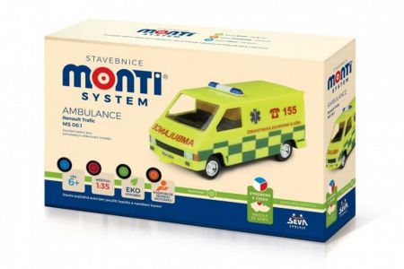 Stavebnice Monti System MS 06.1 Ambulance