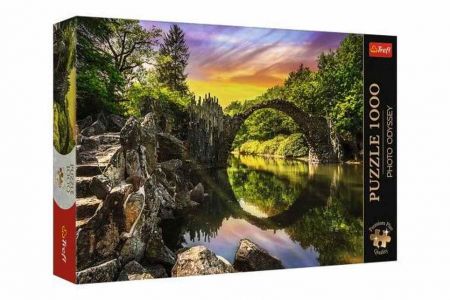 Puzzle Premium Plus - Photo Odyssey:  Rakotzův most v Kromlau