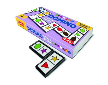 EFKO Hra domino - Barvy a tvary