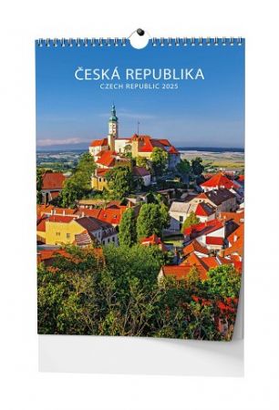 Nástěnný kalendář - Česká republika - A3 2025