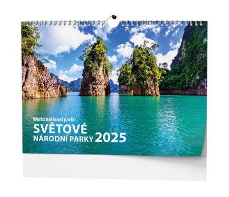 Nástěnný kalendář - Světové národní parky 2025