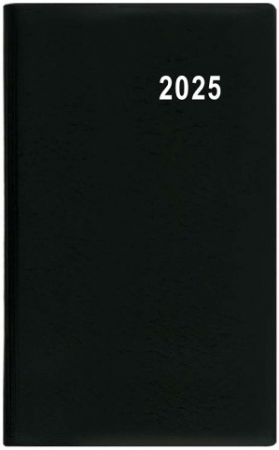 Týdenní diář - Gustav - PVC - černá 2025