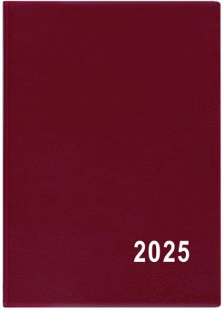 Měsíční diář - Anežka - PVC - bordó 2025