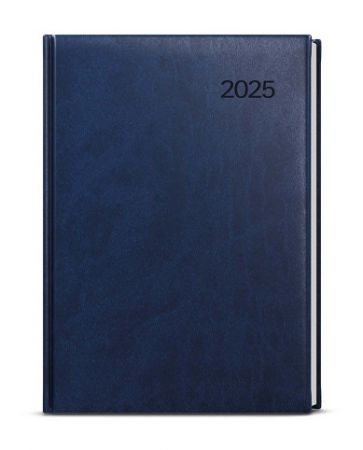 Diář denní - Adam - Vivella - B6 - modrá 2025 / 12cm x 16,5cm / BDA6-1-25