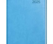 Diář denní - David - Vivella - A5 - světle modrá 2025 / 14,3cm x 20,5cm / BDD6-11-25