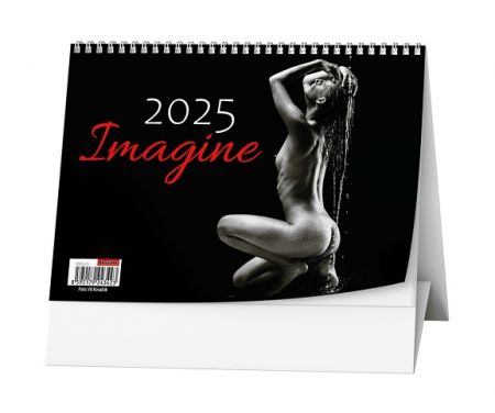 Kalendář stolní týdenní Imagine 2025 / 21cm x 15cm / BSE9-25
