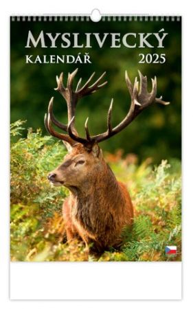Kalendář nástěnný Myslivecký kalendář 2025 / 45cm x 38,5cm / N120-25