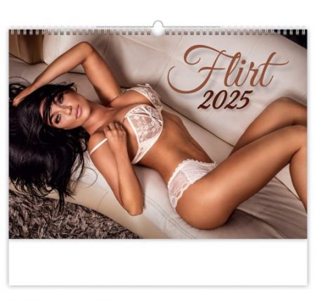 Kalendář nástěnný Flirt 2025 / 45cm x 38,5cm / N163-25