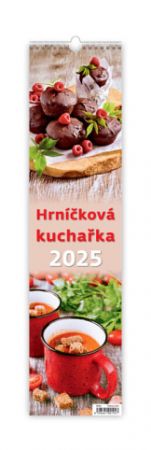 Kalendář nástěnný Hrníčková kuchařka 2025 / 12cm x 48cm / N190-25