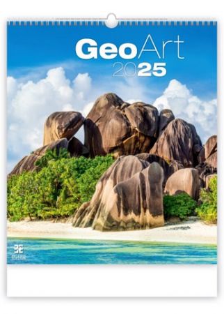 Kalendář nástěnný Geo Art 2025 / 45cm x 59cm / N265-25