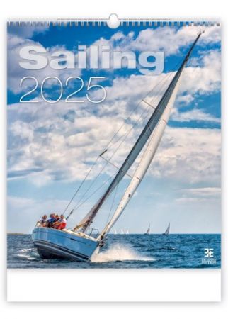 Kalendář nástěnný Sailing 2025 / 45cm x 59cm / N268-25