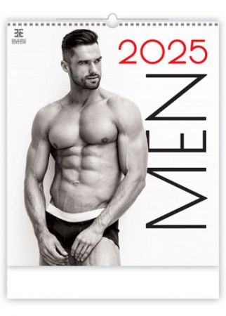 Kalendář nástěnný Men 2025 / 45cm x 59cm / N276-25