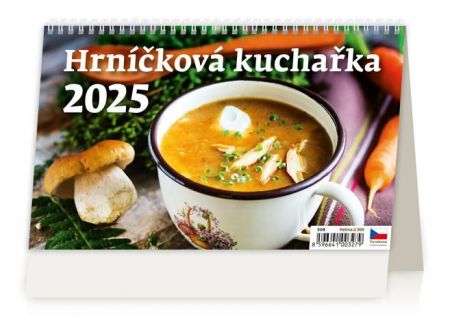 Kalendář stolní Hrníčková kuchařka 2025 / 22,6cm x 17,3cm / S08-25