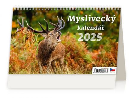Kalendář stolní Myslivecký kalendář 2025 / 22,6cm x 17,3cm / S21-25