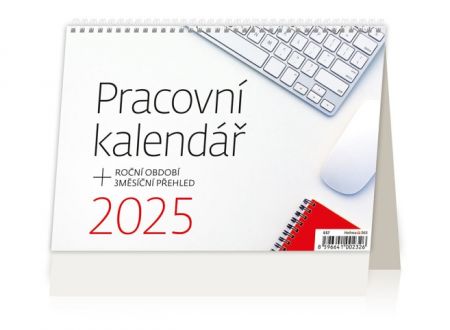 Kalendář stolní Pracovní kalendář  2025 / 21,1cm x 18,1 cm / S57-25