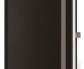 Diář týdenní B6 Double Black s poutkem na propisku 2025 / 12cm x 16,5cm / DB433-7-25