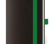 Diář týdenní kapesní Black Green s poutkem na propisku 2025 / 9cm x 14cm / DB436-3-25