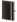 Diář týdenní kapesní Double Black s poutkem na propisku 2025 / 9cm x 14cm / DB436-7-25