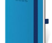 Diář týdenní kapesní Flexies - modrá 2025 / 9cm x 14cm / DF436-2-25