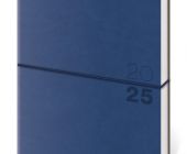 Diář denní A5 Flexio - tmavě modrá 2025 / 14,5cm x 20,5cm / DFO422-1-25