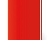 Diář týdenní kapesní Gommato - červená 2025 / 8cm x 15cm / DG426-8-25