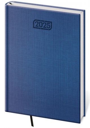 Diář denní A5 Zephir - modrá 2025 / 14,5cm x 20,5cm / DZE422-1-25