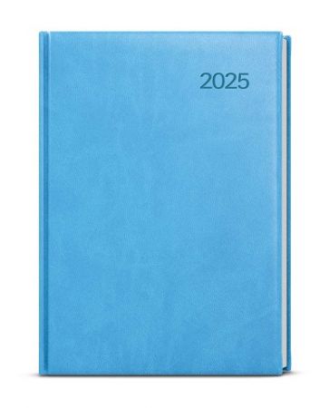 Denní diář - David - Vivella - A5 - světle modrá 2025