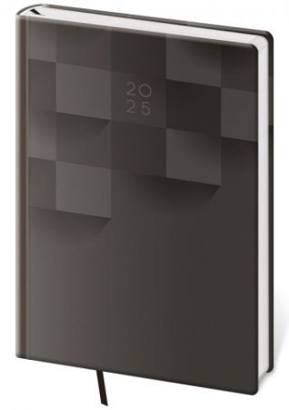 Denní diář A5 Vario Grey design 2025 (DV422-04-25)