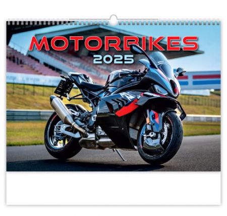 Kalendář Motorbikes 2025 (N154-25)