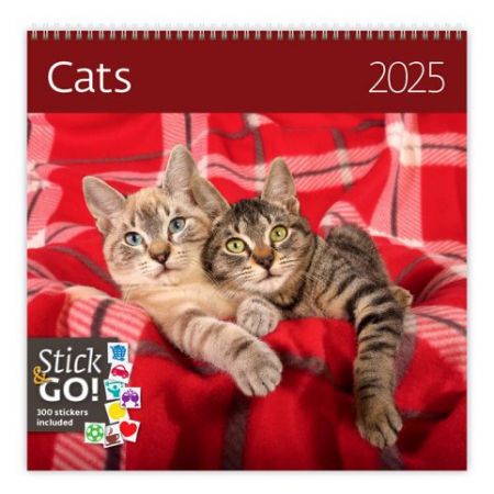Kalendář Cats 2025 (LP01-25)