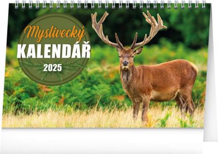 Kalendář stolní Myslivecký kalendář 2025, 23,1cm x 14,5cm, PGS-33742