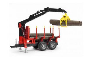 BRUDER 02252 (2252) Přepravník na dřevo s rukou