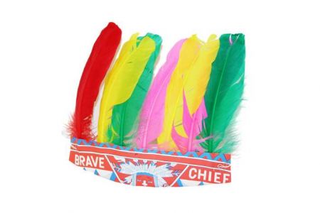 Čelenka indiánská (karnevalový-indiánský-doplněk)