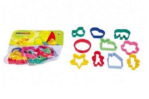 Nádobí vykrajovátka plast 10ks v sáčku PROFIBABY