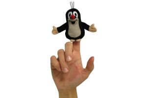 Prstový maňásek Krtek 8cm MÚB Krtek a kamarádi