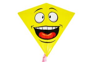 Létající drak Úsměv 68x73cm v sáčku