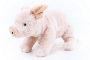 Plyšové Prase domácí stojící 20cm