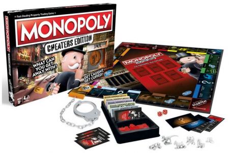Společenská hra Monopoly Cheaters edition CZ HASBRO