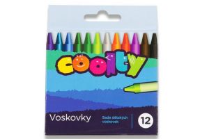 Voskové pastelky Coolty 12ks
