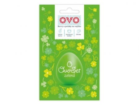 Velikonoční barvy na vajíčka OVO set zelený MFP