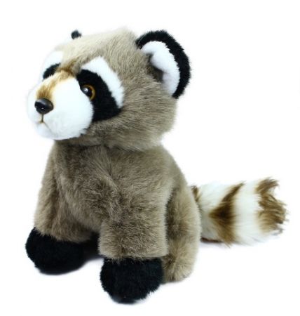 Plyšový mýval sedící, 18 cm