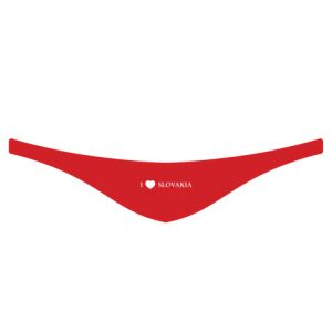 Samostatně NEPRODEJNÉ - šátek pro plyš I love SLOVAKIA
