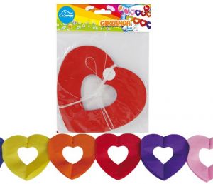 Girlanda 4m SRDCE 9017
