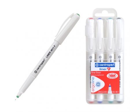 Popisovač CENTROPEN 4611/4 sada