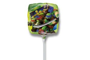 Fóliový party balónek Turtles - nafouknutý