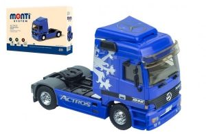 Stavebnice Monti 53.1 Tahač Mercedes Actros L-MS 1:48 v krabici 22x15x6cm