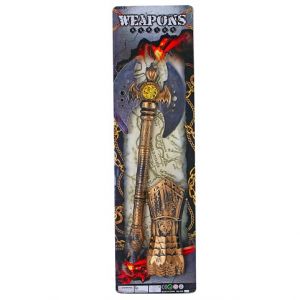 Rytířská sekera s ochranou na ruku