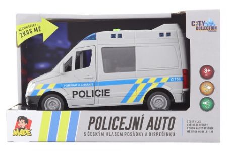 Auto policejní dodávka