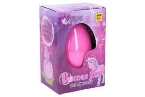 Vejce rostoucí jednorožec 12 cm